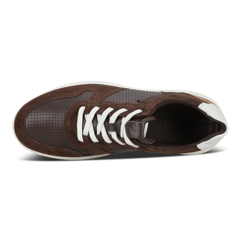 Tenis Hombre - ECCO Soft 7 Runner Perforateds - Marrom - OWR792583